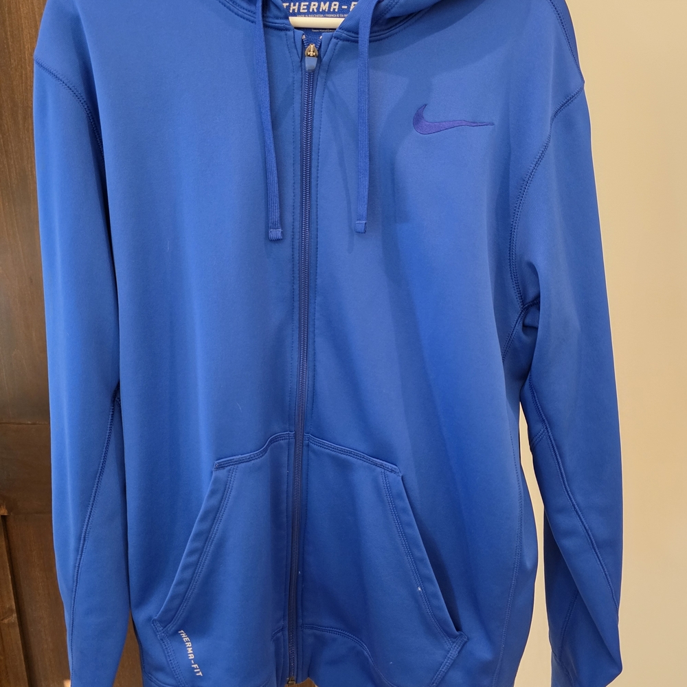 Nike Blue Full-Zip Hoodie